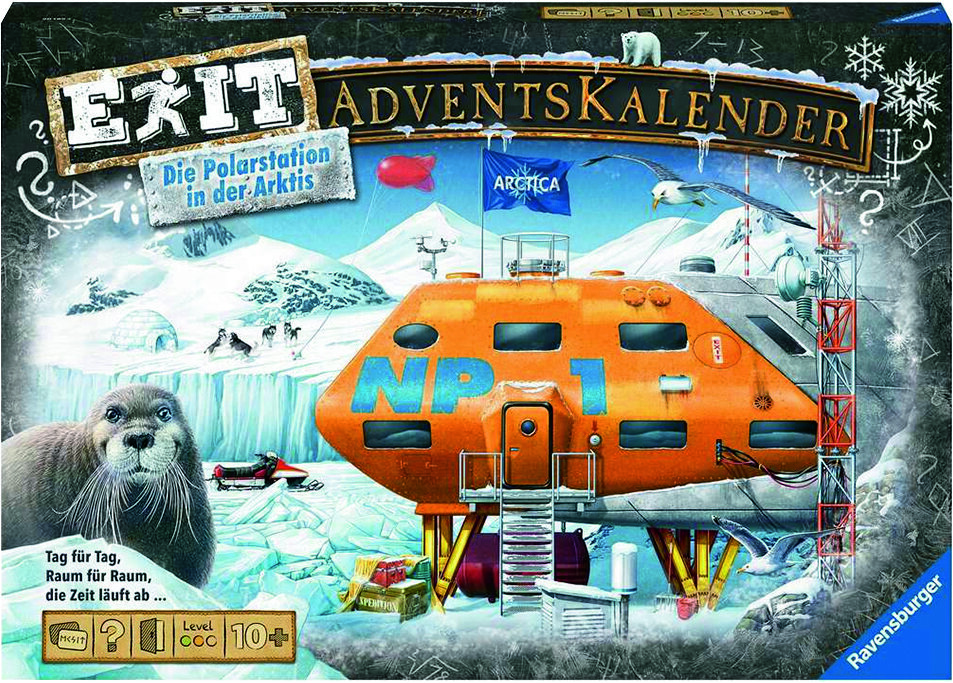 LIBRO_RAVENSBURGER EXIT Adventkalender Die Polarstation in der Arktis