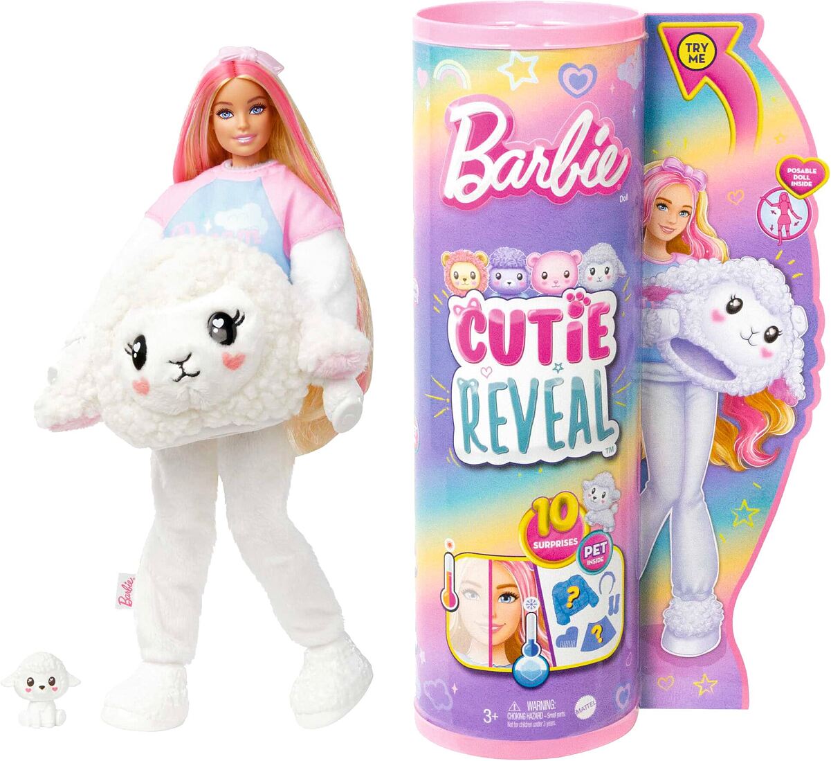 LIBRO_Cutie Reveal Barbie Cozy Cutie Tees Lamb