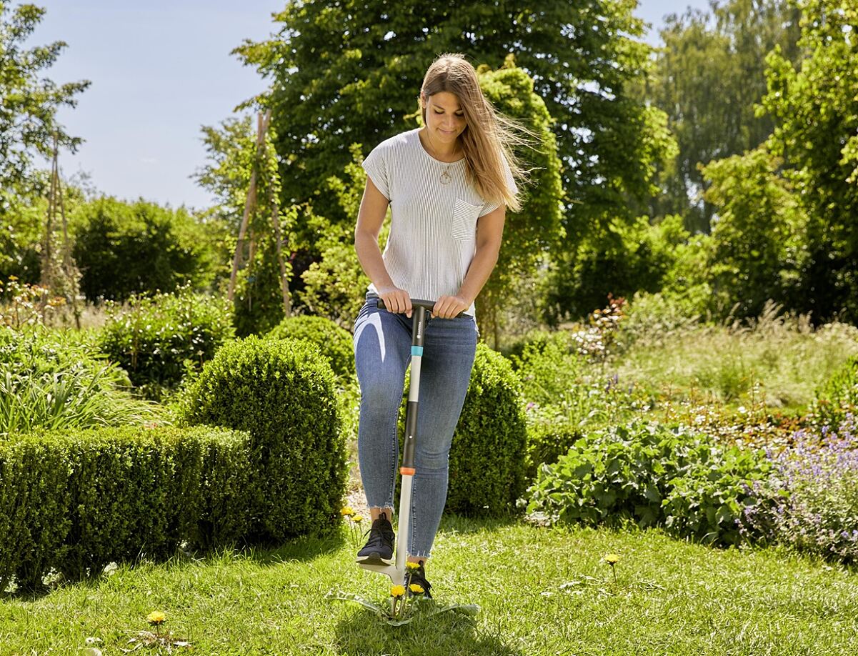 GARDENA PA Neujahrsvorsätze Unkrautstecher