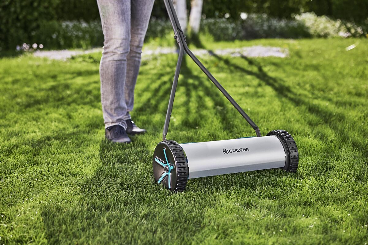 GARDENA PA Neujahrsvorsätze Spindelmäher