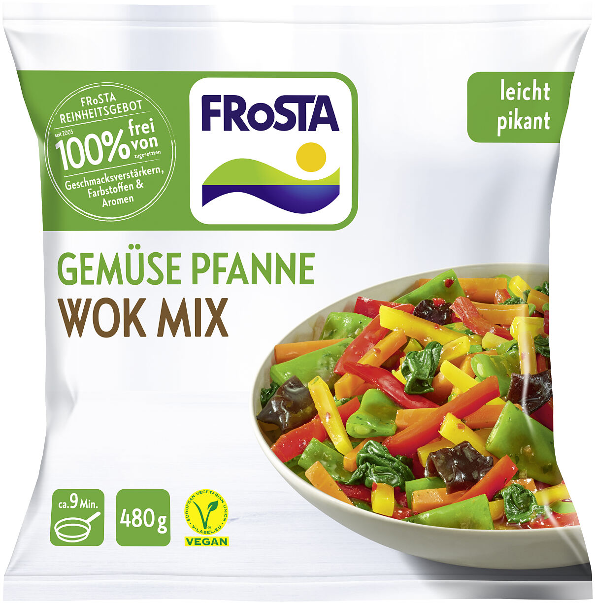 Etwas pikanter: Die Gemüse Pfanne Wok Mix. 