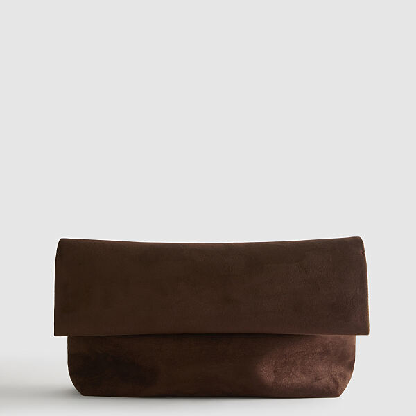 PRIMARK COLEEN ROONEY OVERSIZED CLUTCH CHOCOLATE £14 €16 �20 RON80 PLN70 CZK415