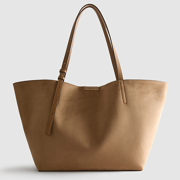 PRIMARK COLEEN ROONEY FAUX SUEDE TOTE SAND £18 €20 �27 RON100 PLN90 CZK520