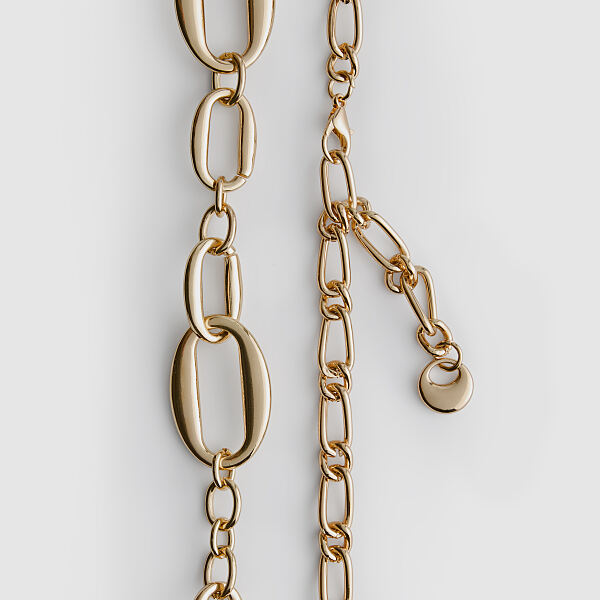 PRIMARK COLEEN ROONEY CHAIN BELT GOLD £8 €10 �14 RON50 PLN43 CZK260