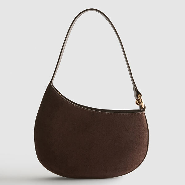 PRIMARK COLEEN ROONEY ASYMMETRIC SHOULDER BAG CHOCOLATE £11 €13 �17 RON65 PLN55 CZK340