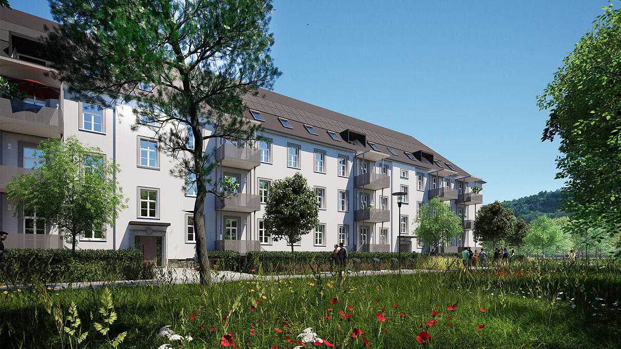 Bild 2: Rendering Hiller-Kaserne - 2
