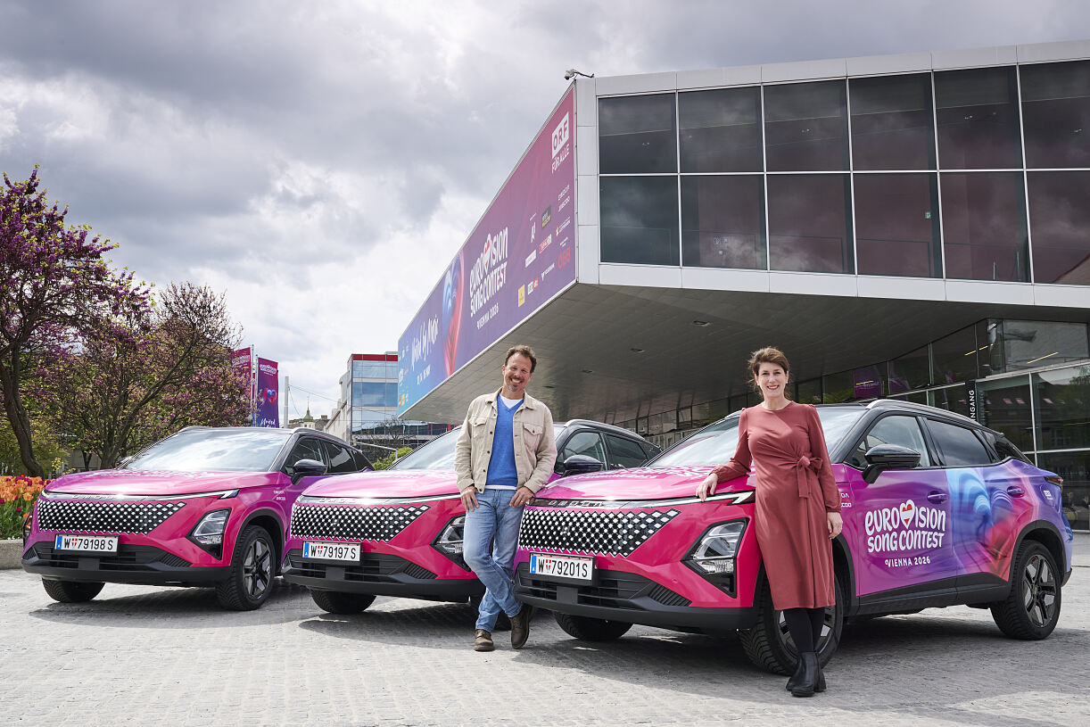 Übergabe der ESC-Flotte an den ORF