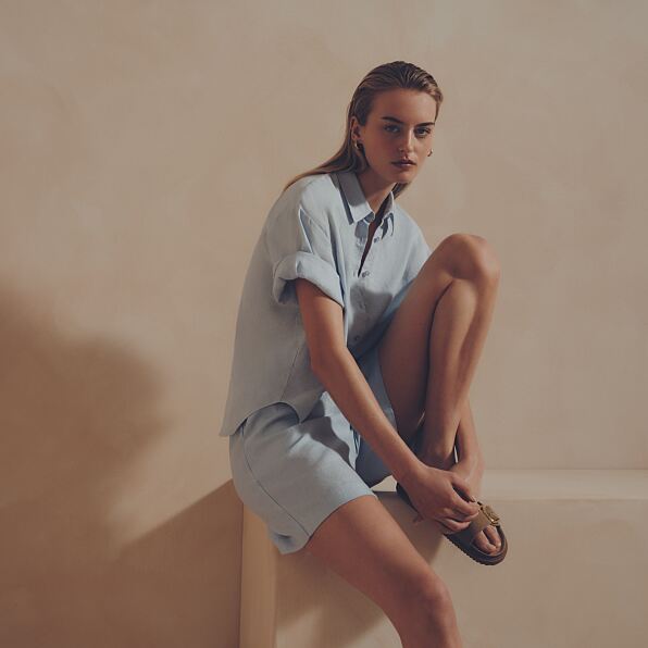 PRIMARK EDIT LINEN RESORT SHIRT, £20, €22, $30, RON110, PLN95, CZK570, EDIT LINEN SHORT, £16, €20, $28, RON100, PLN90, CZK520