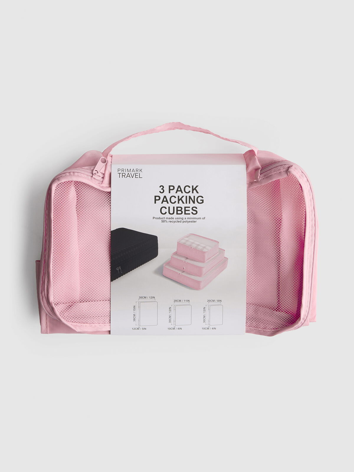 PRIMARK 3PK PACKING CUBES, £3.50, €3.50, $5, RON17, PLN15, CZK90 (2)