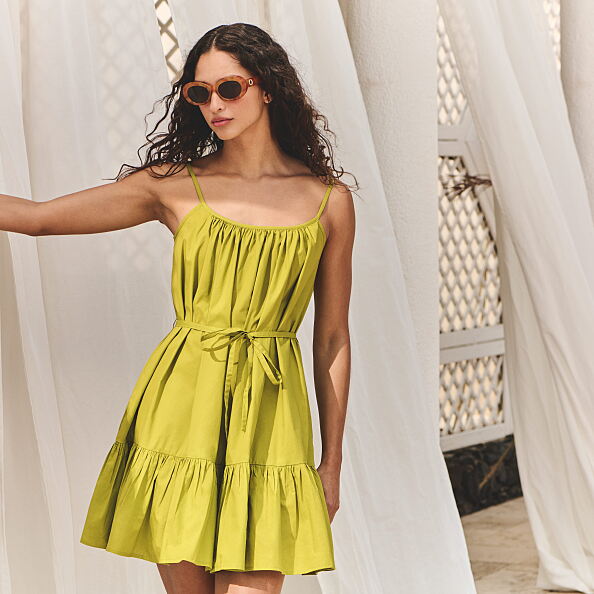 PRIMARK STRAPPY POPLIN MIDI DRESS, £12, €14, $18, RON70, PLN60, CZK365 (2)
