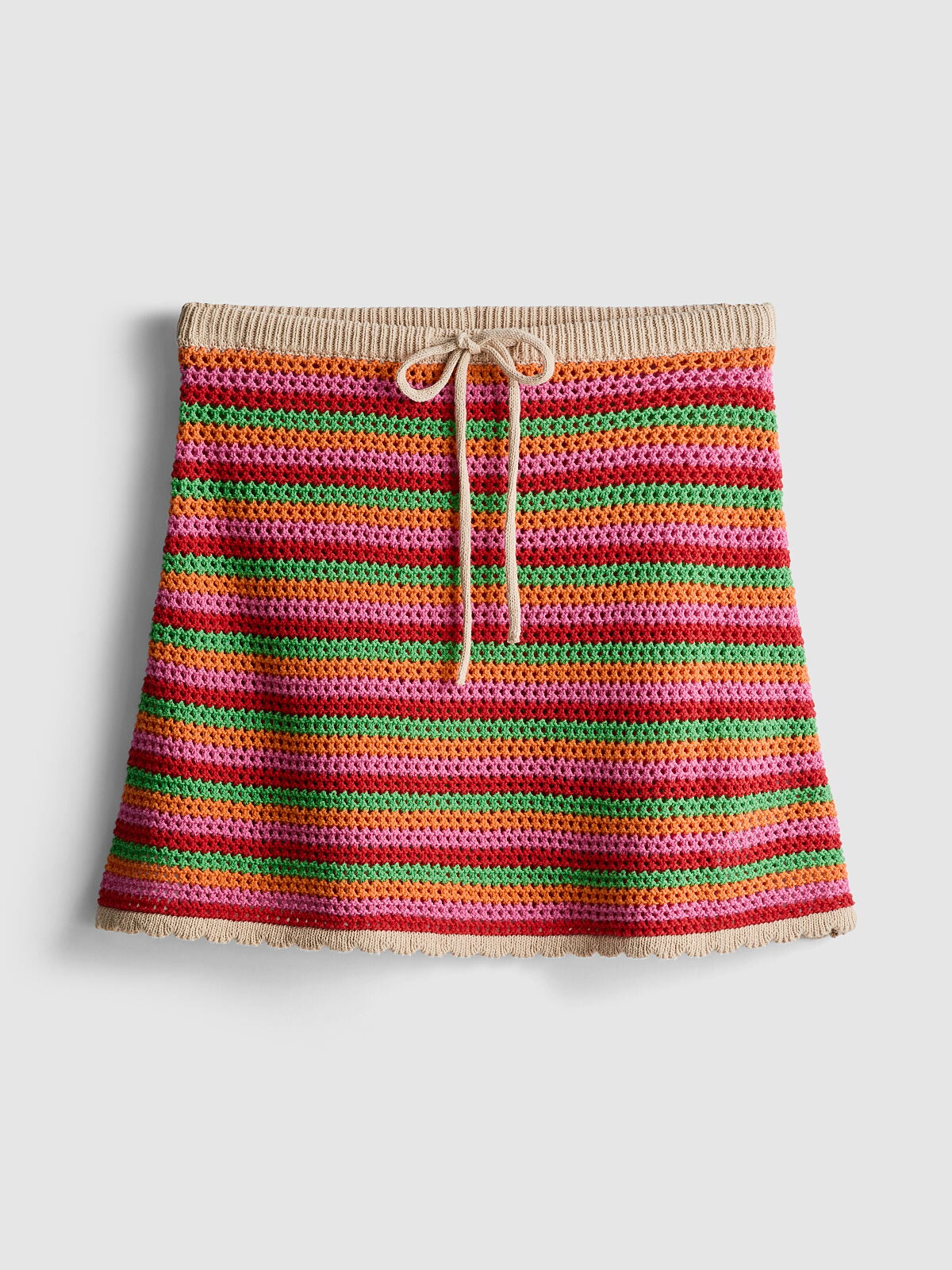 PRIMARK STRIPE CROCHET SKIRT, £10, €12, $16, RON60, PLN50, CZK310 (2)