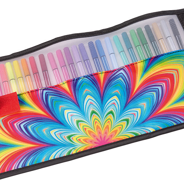 Pagro, Libro_Stabilo Arty Fasermaler Pen 68 Roller-Set offen_€ 22,99