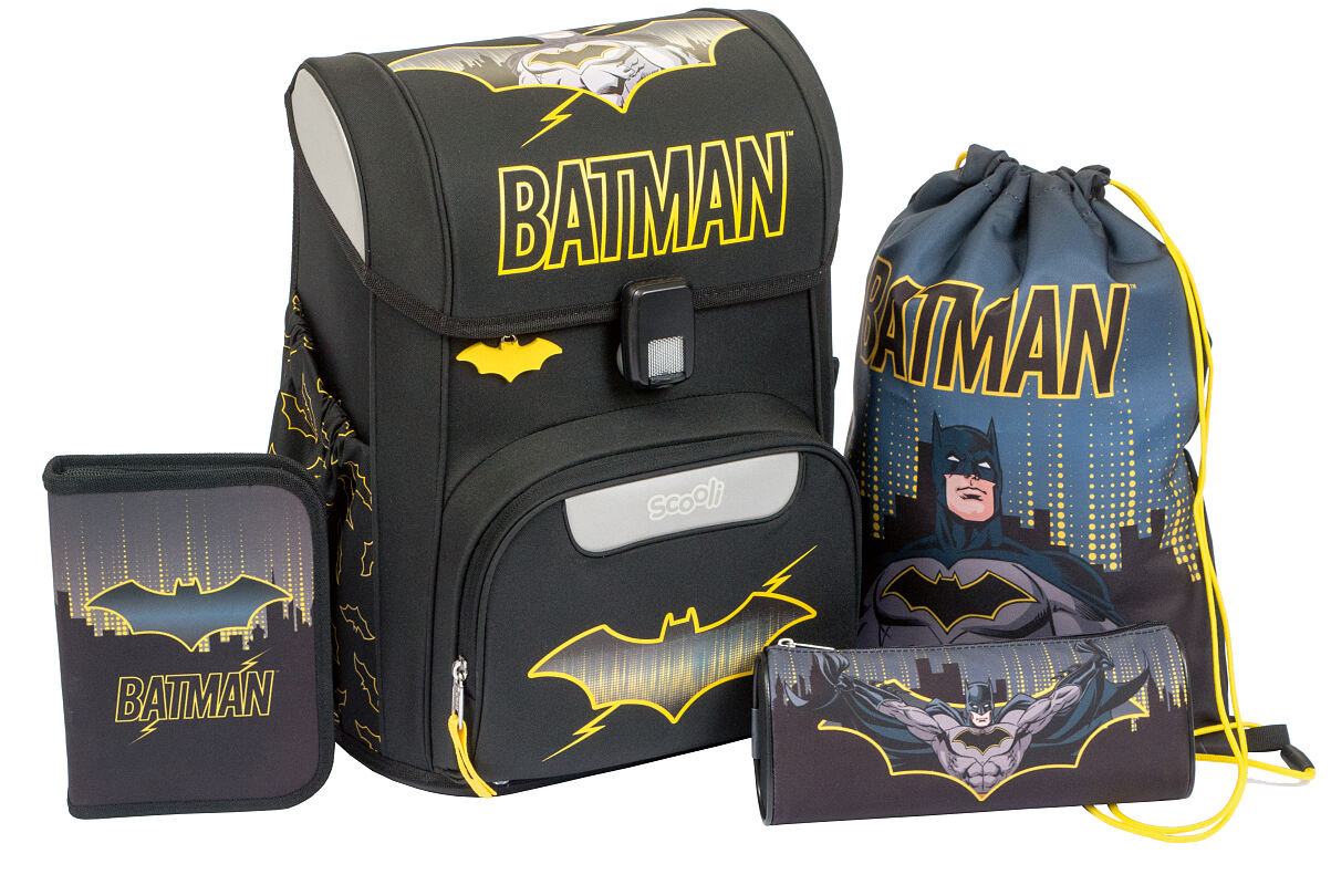 Pagro, Libro_SCOOLI Schultaschen-Set Batman 5-teilig_€111,75 (im Zeitraum von 28.5.-31.5.)