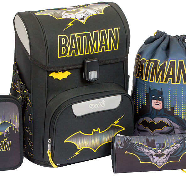 Pagro, Libro_SCOOLI Schultaschen-Set Batman 5-teilig_€111,75 (im Zeitraum von 28.5.-31.5.)