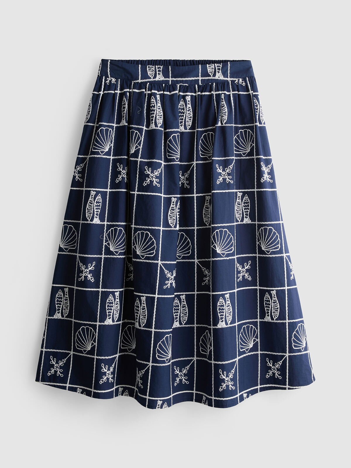 PRIMARK ANCHOR PRINT MAXI SKIRT, £22, €24, $30, RON120, PLN105, CZK625