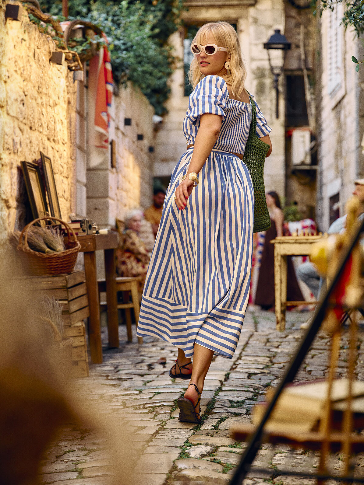 PRIMARK STRIPE MAXI SKIRT, £18, €20, $28, RON100, PLN90, CZK520
