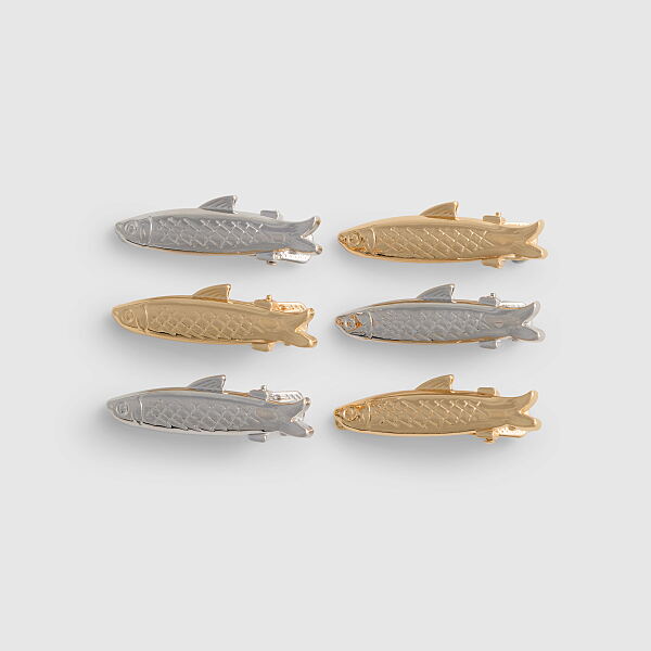PRIMARK 6PK SARDINE CLIPS, £4, €5, RON22, PLN19, CZK115