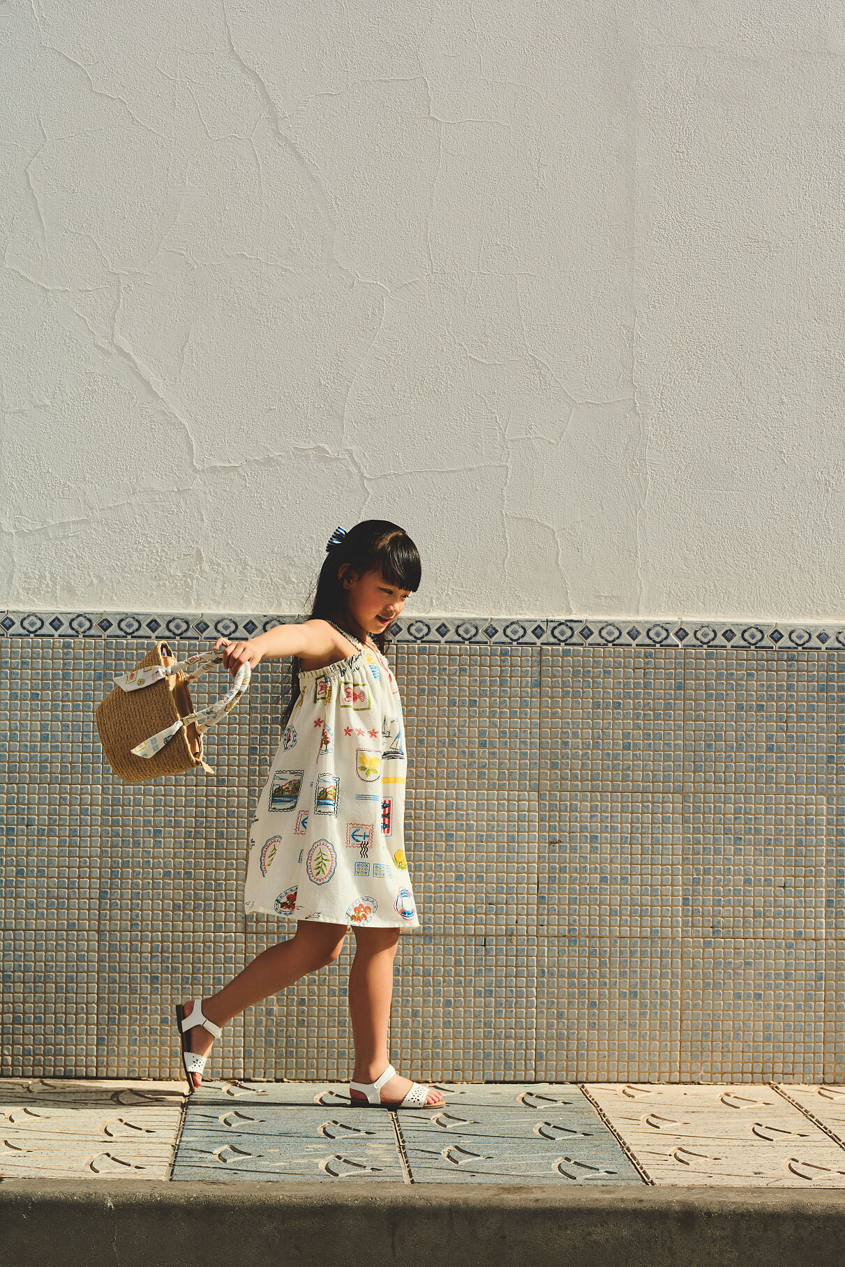 PRIMARK OWNING THE SUMMER PRINT DRESS ECRU £4 €6 $9 RON30 PLN26 CZK155