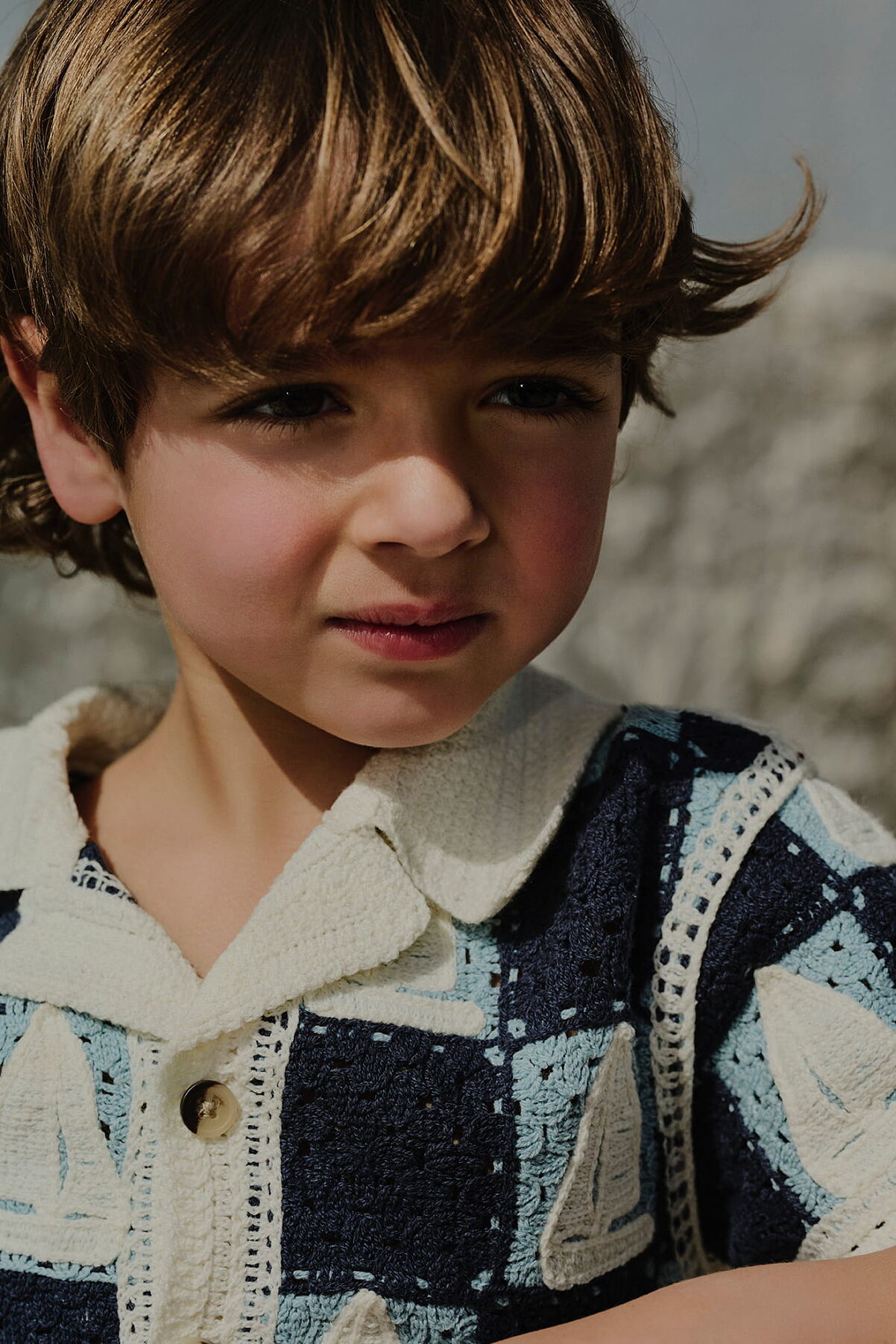 PRIMARK OWNING THE SUMMER BOAT KNIT SHIRT NAVY £9 €12 $16 RON55 PLN50 CZK300 (2)