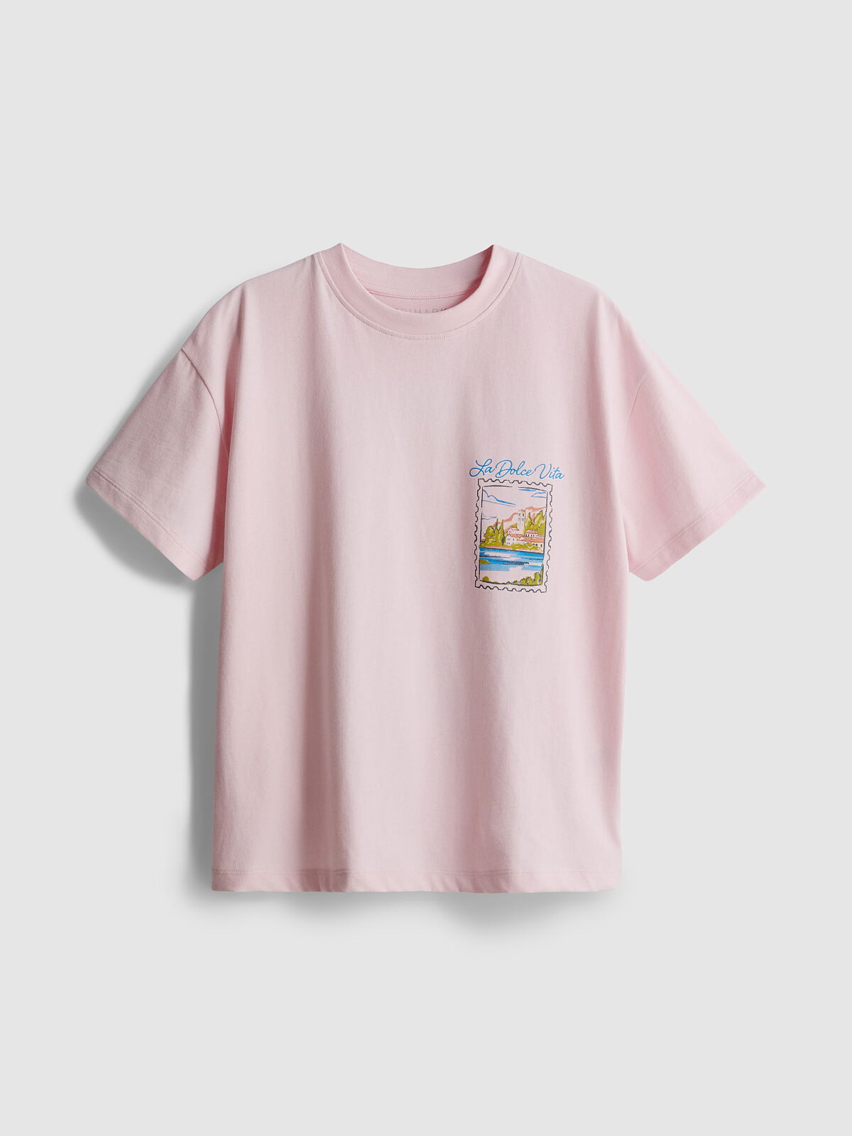 PRIMARK OVERSIZED TEE LIGHT PINK £5 €7 $10 RON34 PLN30 CZK180