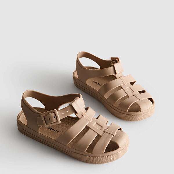 PRIMARK MATTE JELLY SANDAL BEIGE £6 €7 $11 RON34 PLN30 CZK180