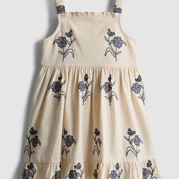 PRIMARK FLORAL DRESS NATURAL £8 €11 $15 RON54 PLN47 CZK285
