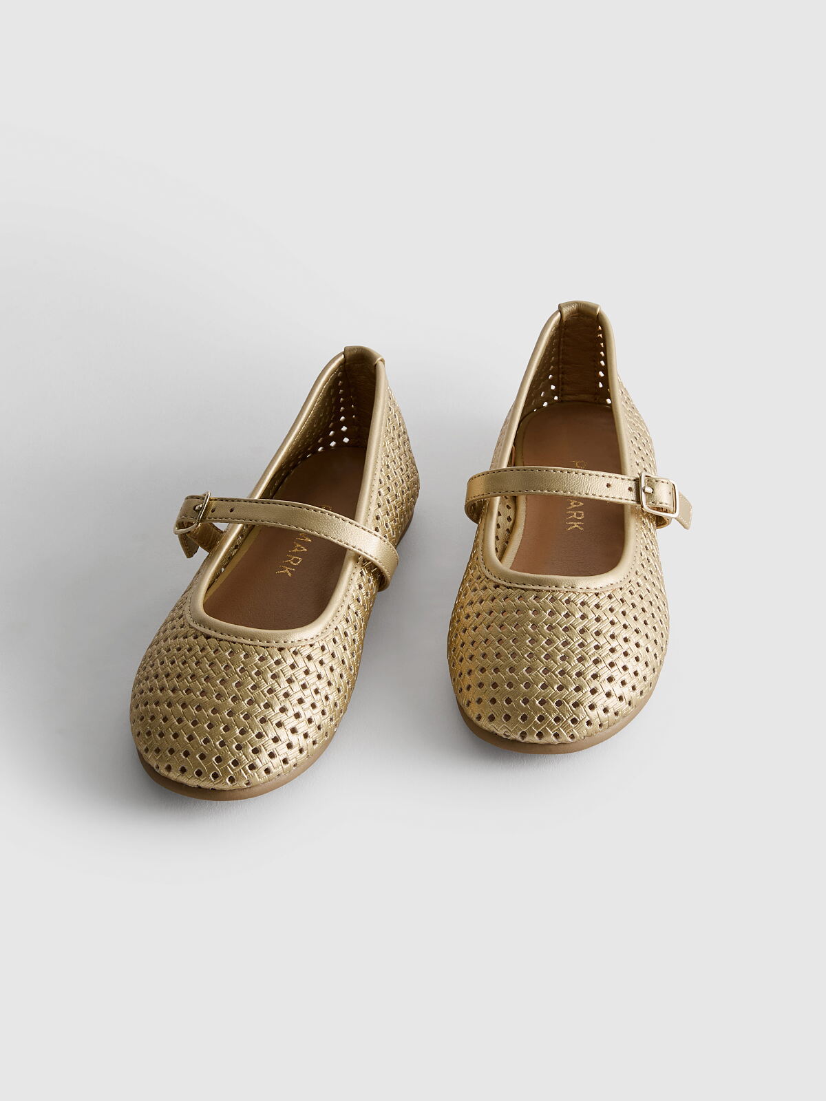 PRIMARK BALLERINA SHOES GOLD £8 €11 $15 RON54 PLN47 CZK285