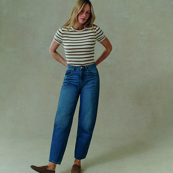 PRIMARK_Cotton Blend Stripe Fitted Tee_€(NE)11, €9, £7 (3)