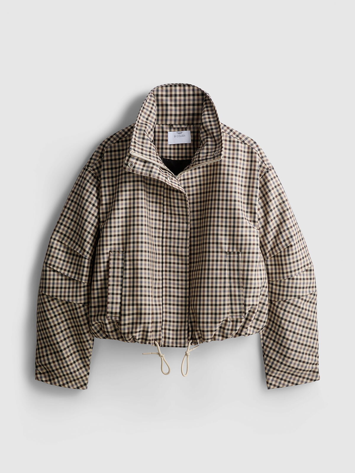 PRIMARK PRESENTS BY COLEEN TECH CHECK JACKET £26, €28, €(NE)30, $35, RON135, PLN125, CZK730