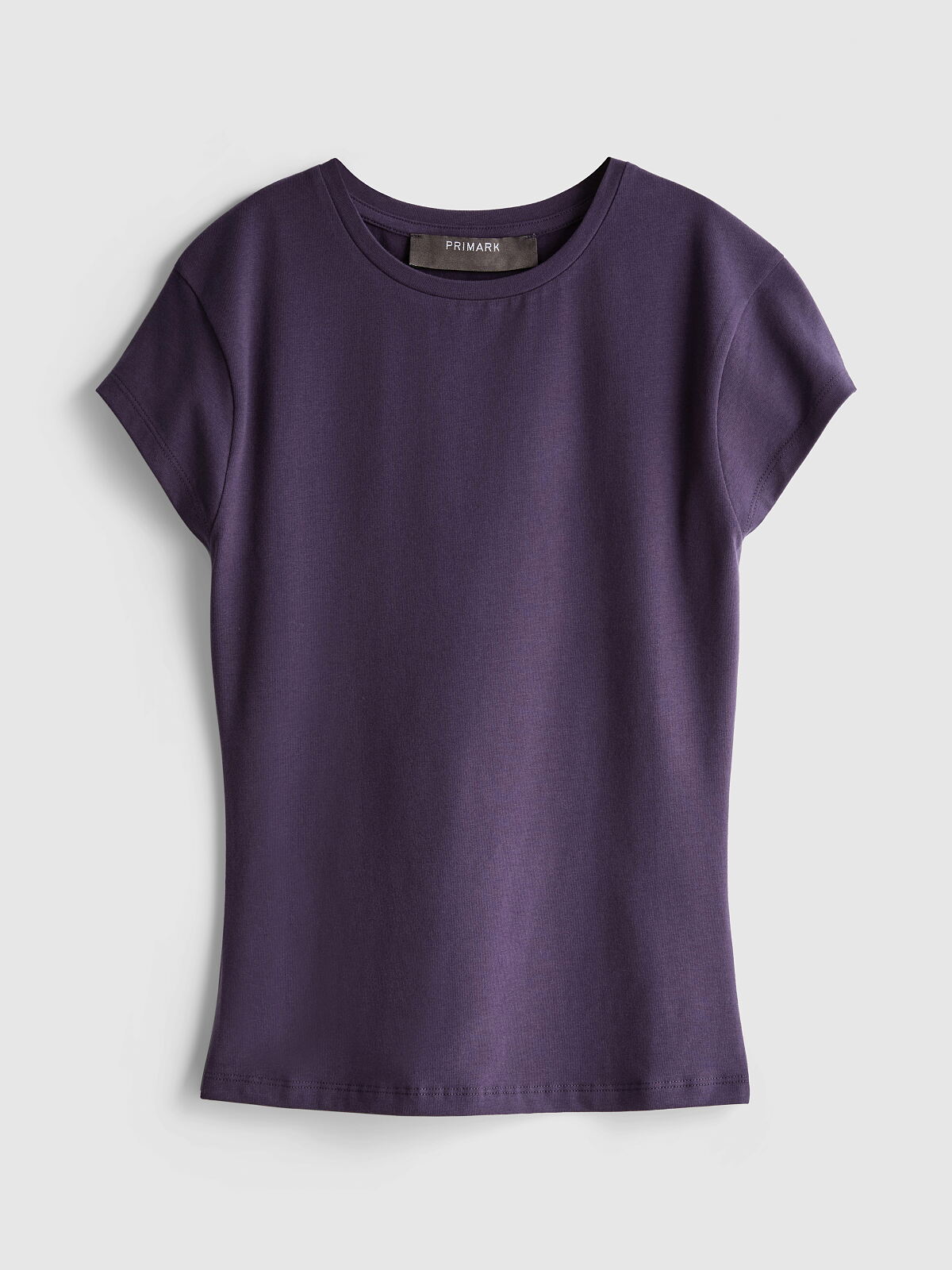 PRIMARK FITTED TEE PLUM £4 €5 NE€6 �8 RON25 PLN22 CZK130