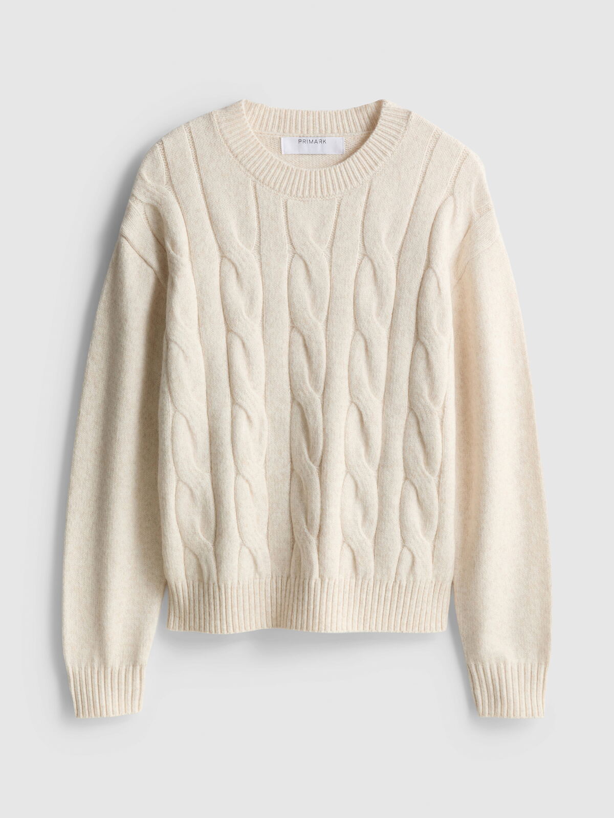 PRIMARK CREW JUMPER IVORY £14 €16 NE€18 �20 RON80 PLN70 CZK415 (2)