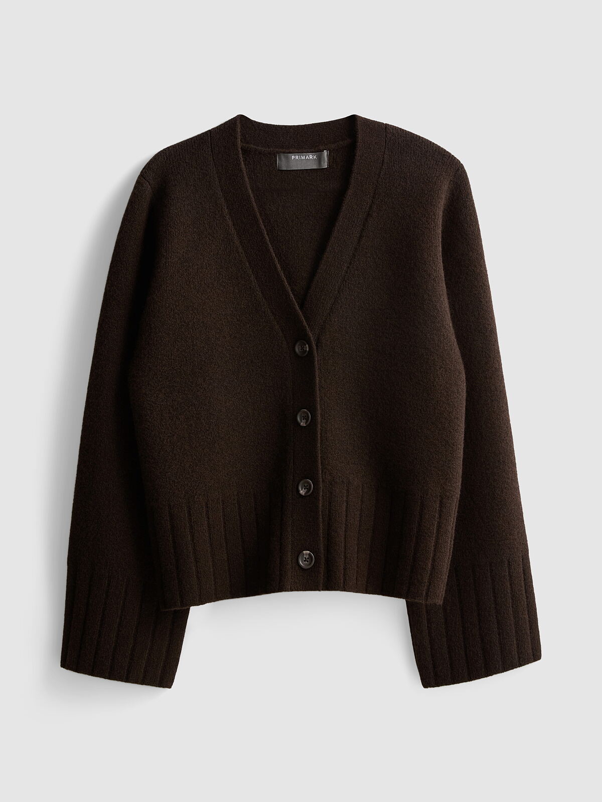 PRIMARK CARDIGAN CHOCOLATE £16 €18 NE€20 �25 RON90 PLN80 CZK470
