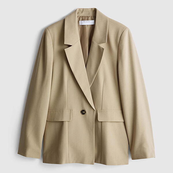 PRIMARK BLAZER STONE £18 €19 NE€20 �25 RON90 PLN80 CZK470
