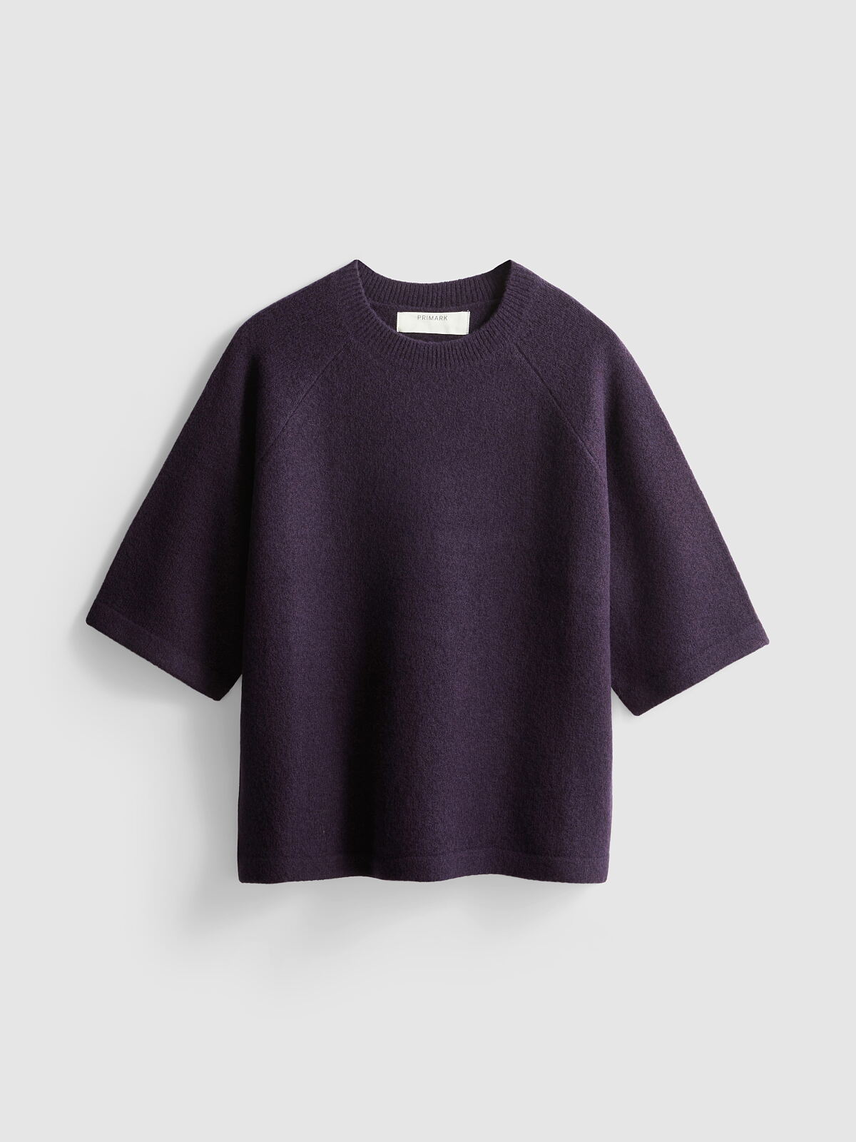 PRIMARK BASIC BOXY TEE DARK PURPLE £10 €12 NE€14 �16 RON60 PLN50 CZK310