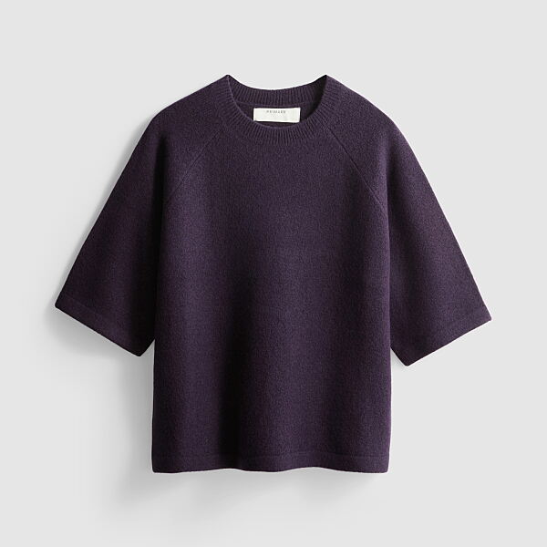 PRIMARK BASIC BOXY TEE DARK PURPLE £10 €12 NE€14 �16 RON60 PLN50 CZK310