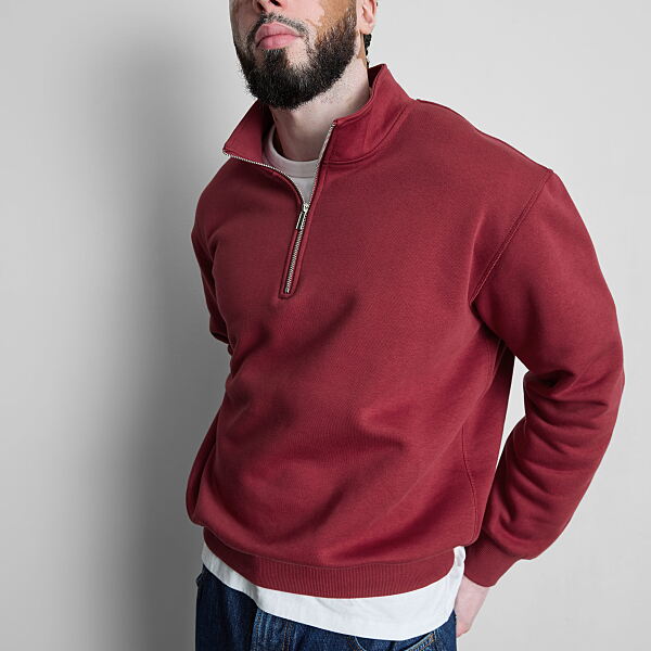 PRIMARK COTTON RICH OVERSIZES QUARTER ZIP SWEATSHIRT, £12, €14, NE €16, �20, RON70, PLN60, CZK365, HUF5200 (2)