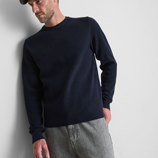 PRIMARK COTTON BLEND RIBBED JUMPER, £10, €14, NE €16, �18, RON70, PLN60, CZK365, HUF5200 (2)