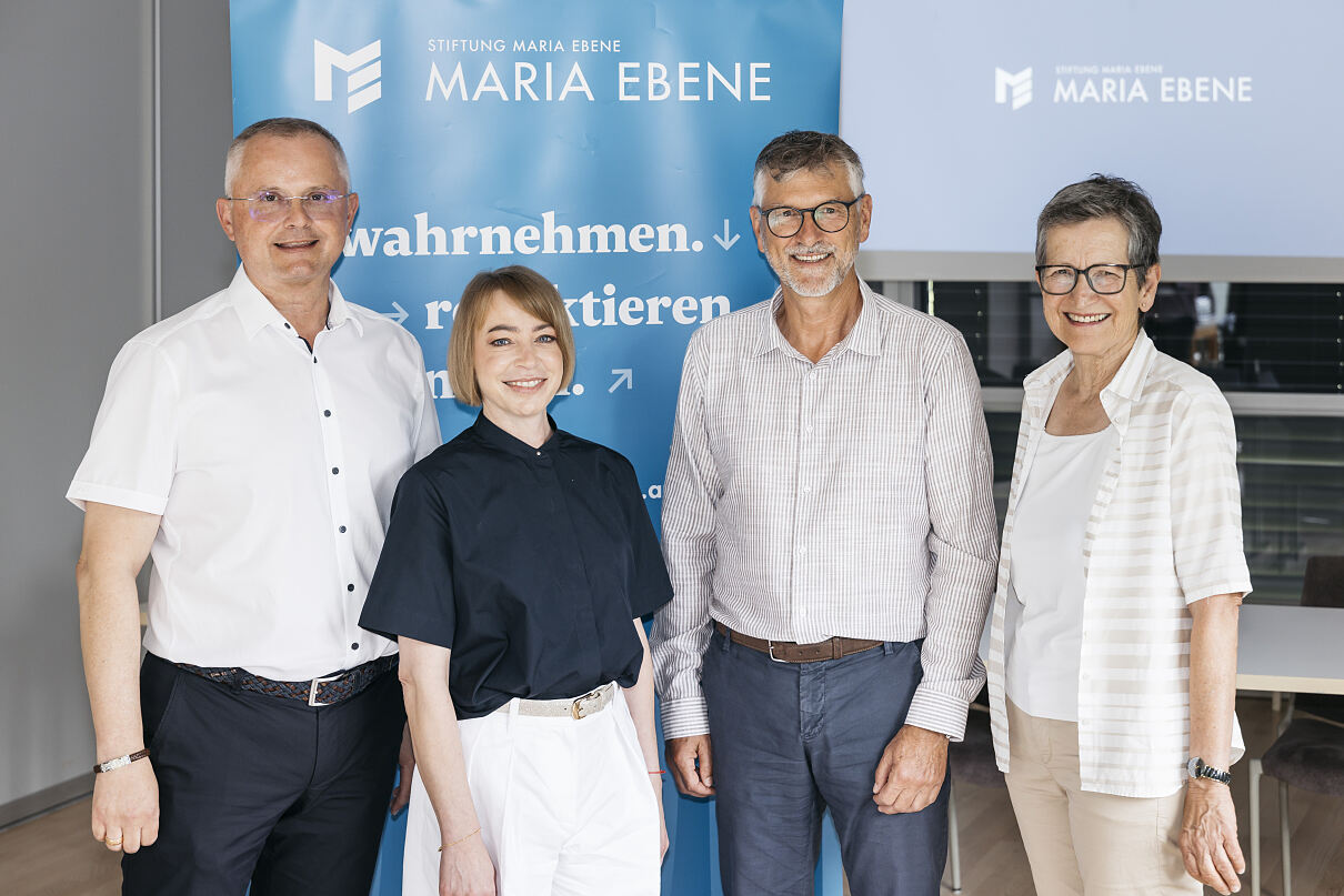 Bild 1: Vorstand der Stiftung Maria Ebene