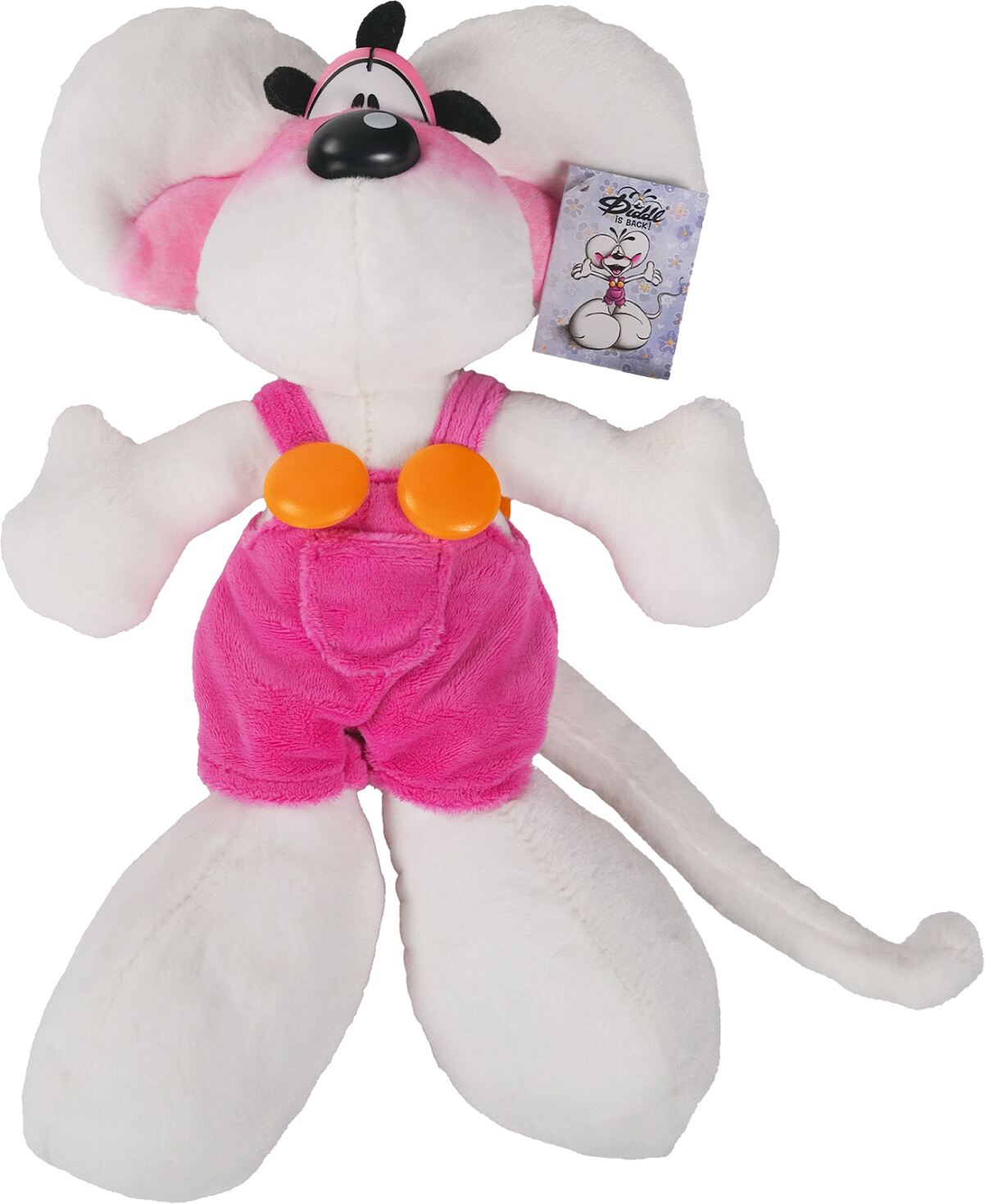 Diddl Latzhose rosa 30cm_€34,99