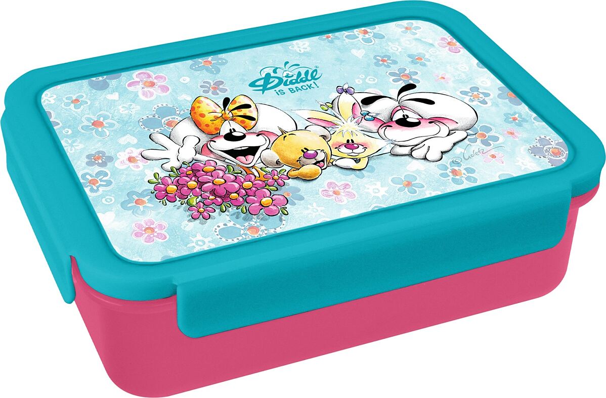 Diddl Lunchbox blau_€7,99
