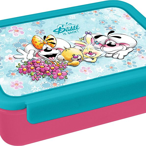 Diddl Lunchbox blau_€7,99