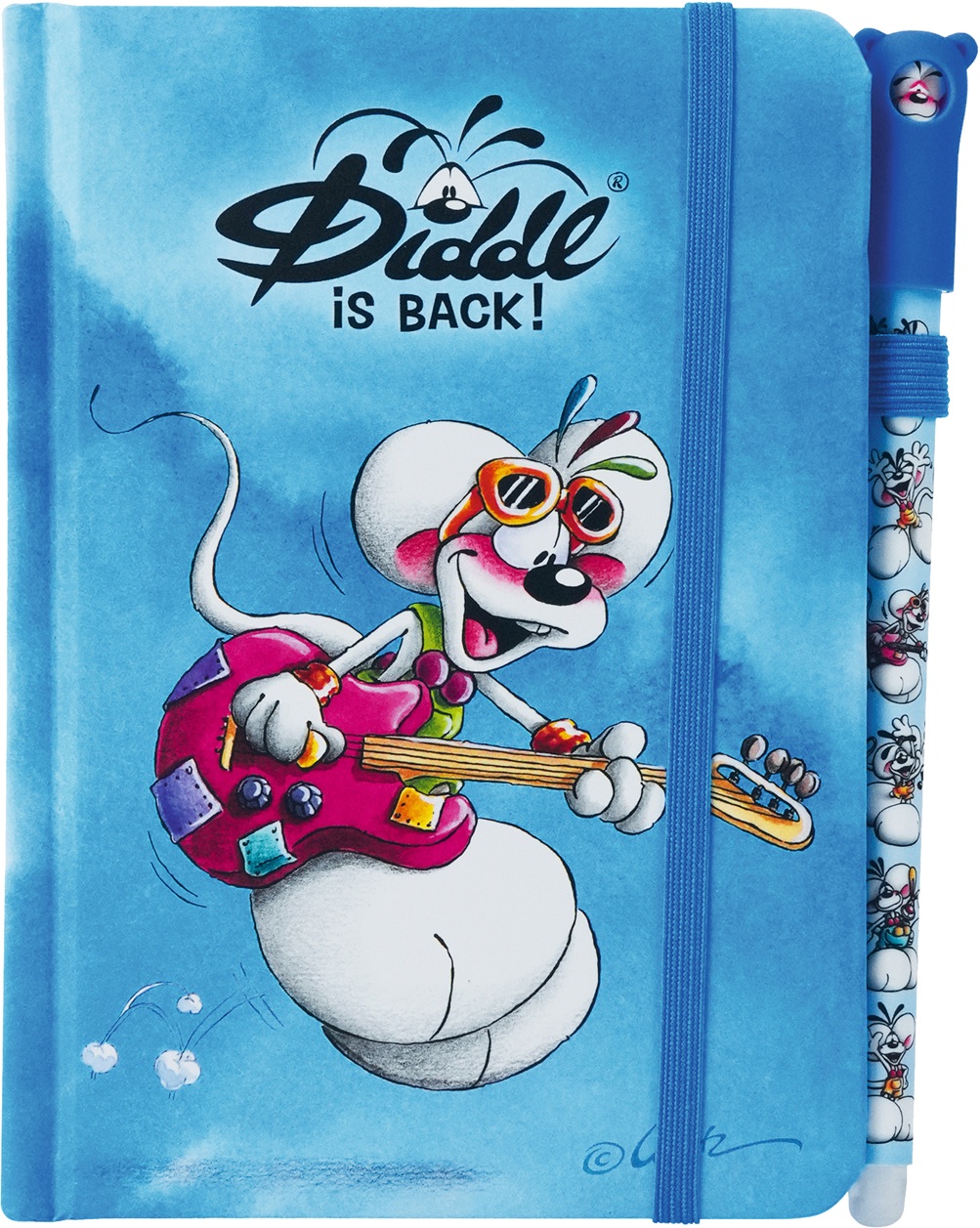 Diddl Notizbuch blau_€9,99