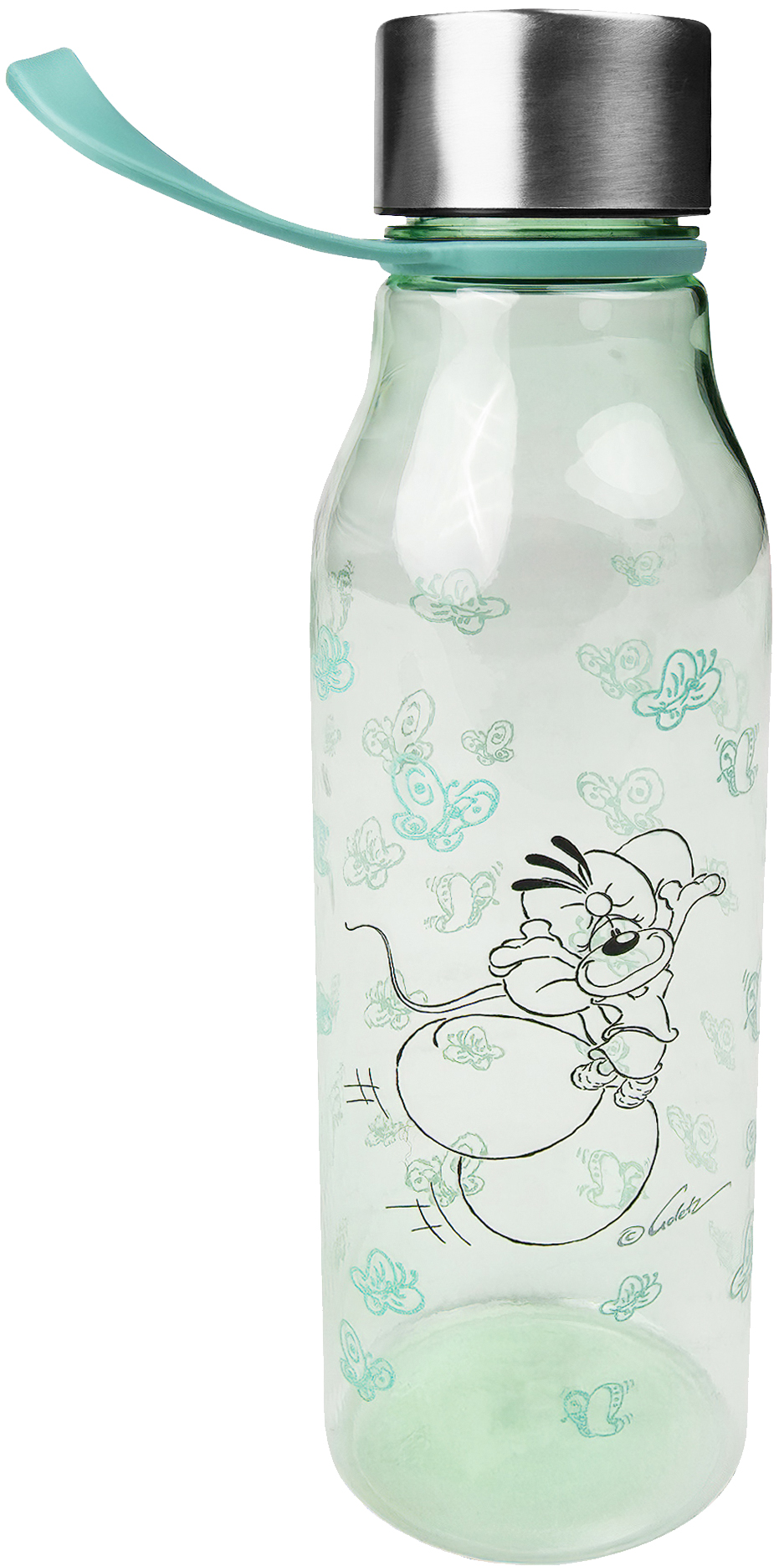 Diddl Trinkflasche grün_€9,99