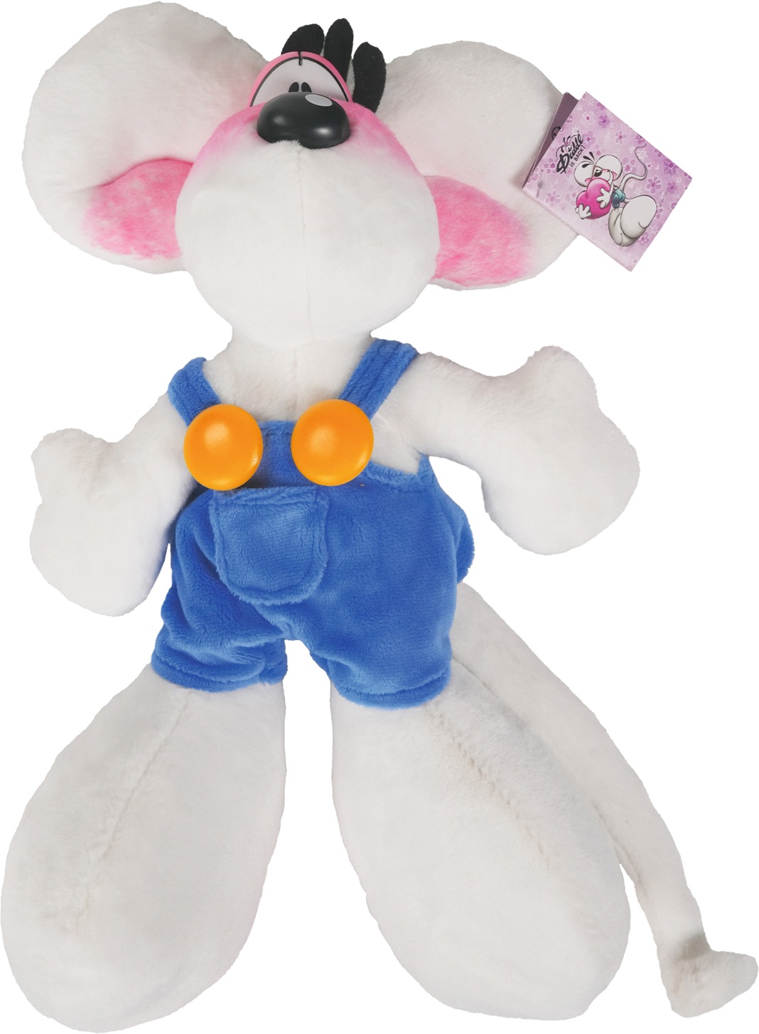 Diddl Latzhose blau 30cm_€ 34,99