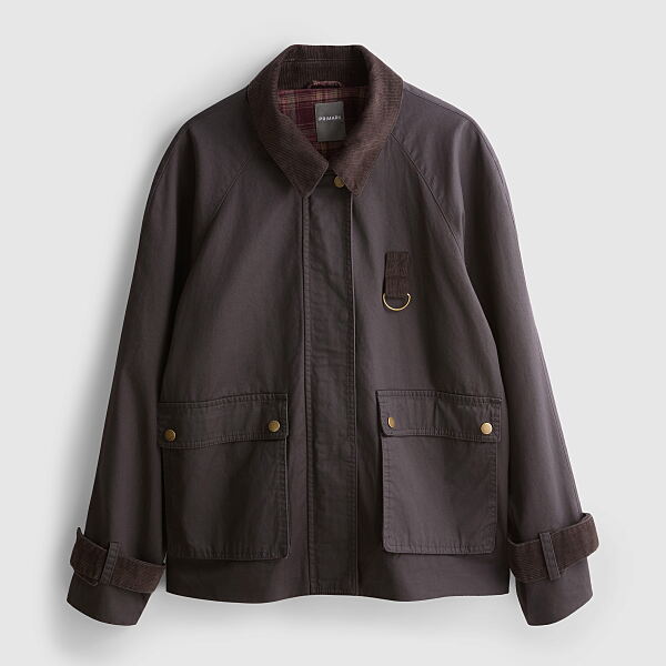 PRIMARK PRESENTS PAU ECHE  PE BARN JACKET, £34, €38,NE ONLY €40, $48, RON185, PLN165, CZK990, HUF14000