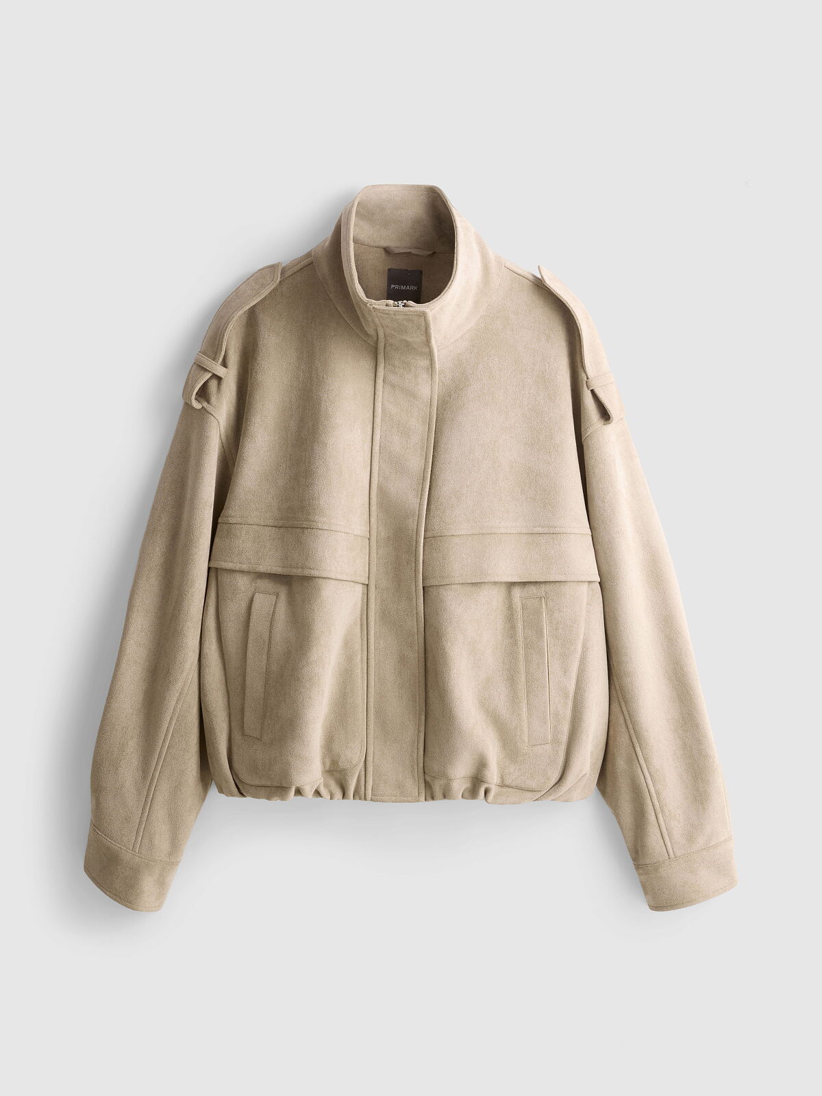 PRIMARK PRESENTS PAU ECHE PE SUEDETTE UTILITY , £ 30, €34,NE ONLY €36, $42, RON175, PLN155, CZK935, HUF13500