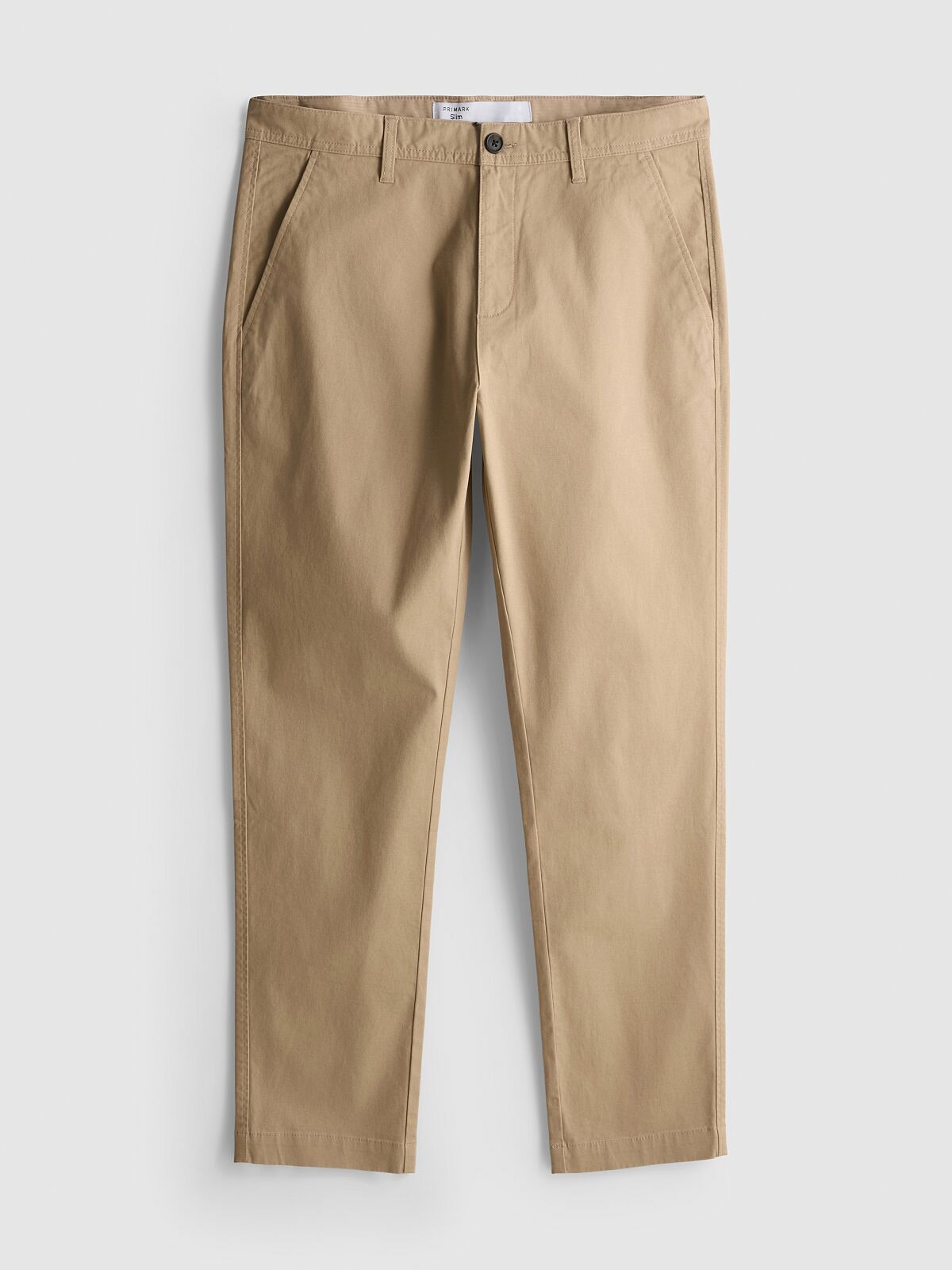 PRIMARK SLIM CHINO STONE £12 €14 NE€16 $18 RON70 HUF5200 PLN60 CZK365