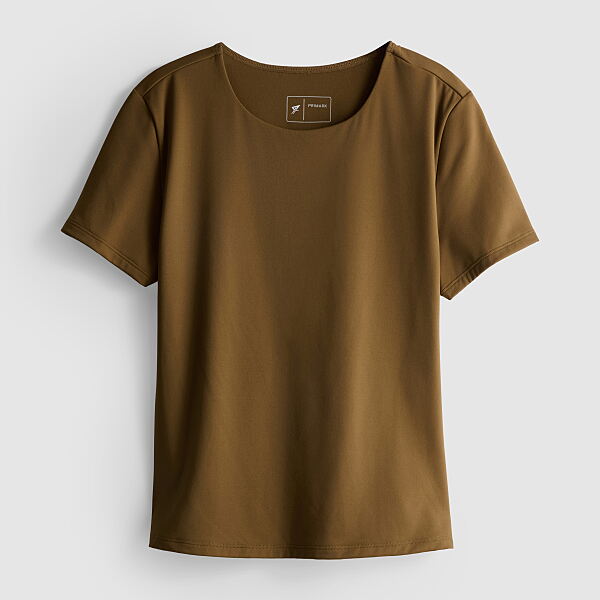 PRIMARK Buttery Soft Tee Yellow Brown £8, €10, $14, 50RON, 3800HUF, 43PLN, 260CZK
