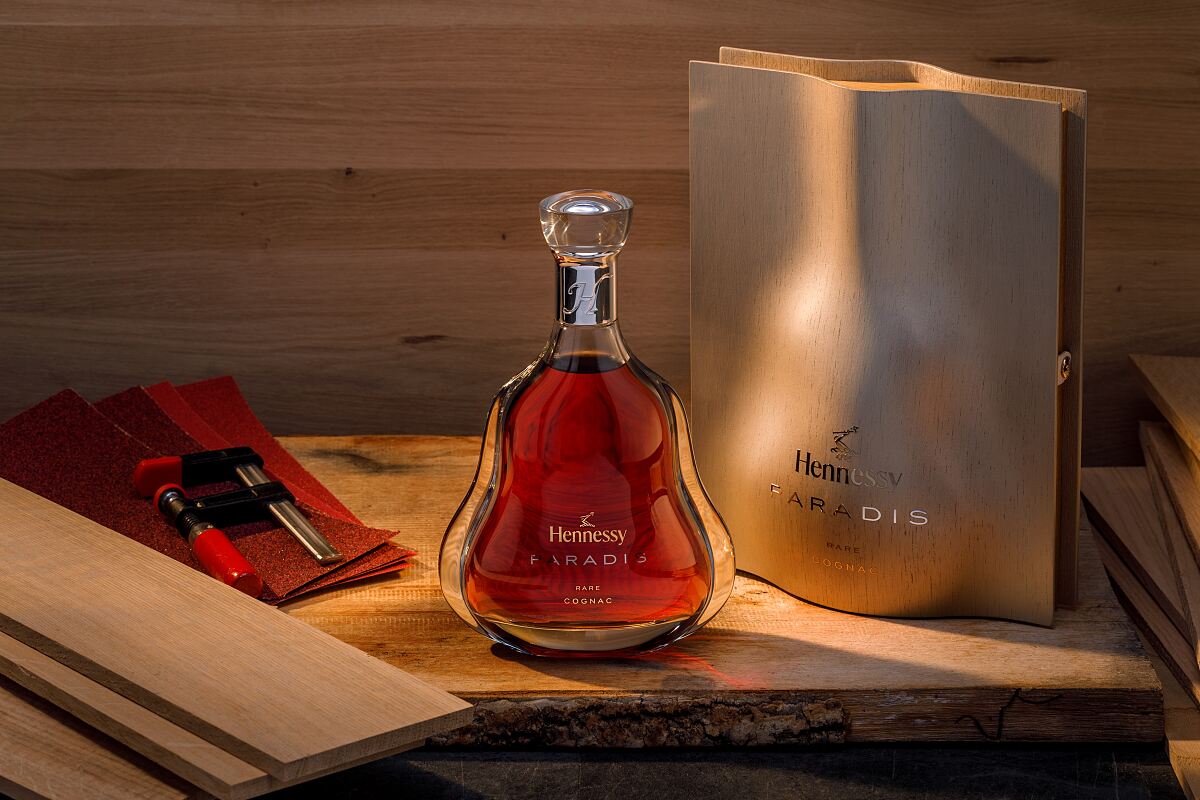 Bild 1: Cognac Verpackung