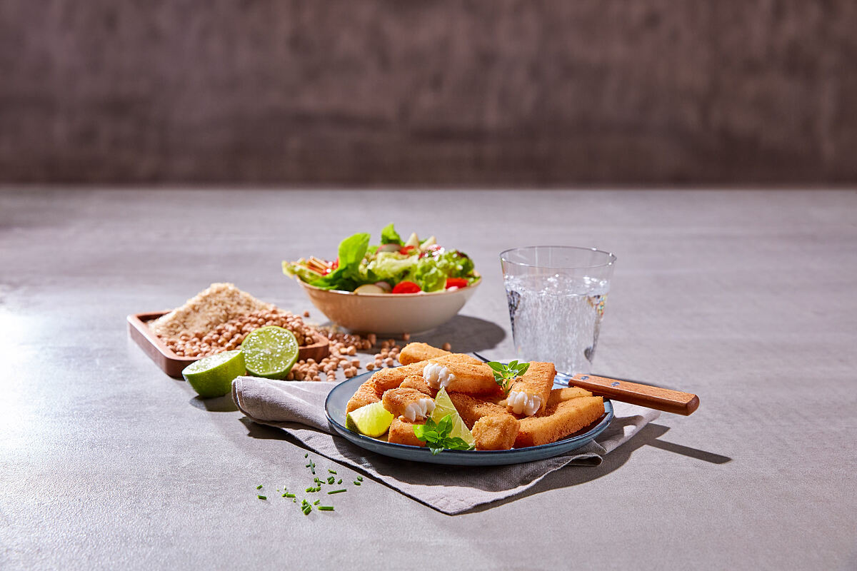 Fischstäbchen glutenfrei: ein Klassiker neu gedacht! 